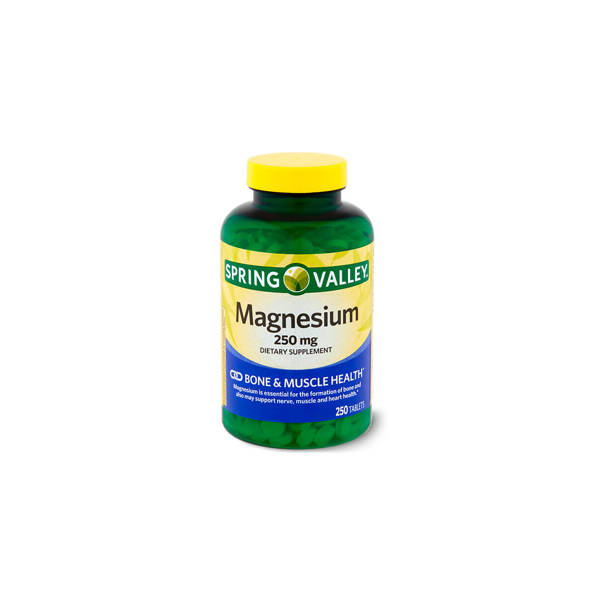 Spring Valley Magnesium 250mg 250 Unidades Wellness Center Valencia